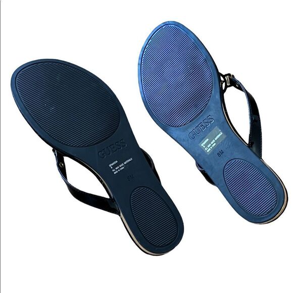 Guess Bling Logo Sandals - Picture 8 of 9